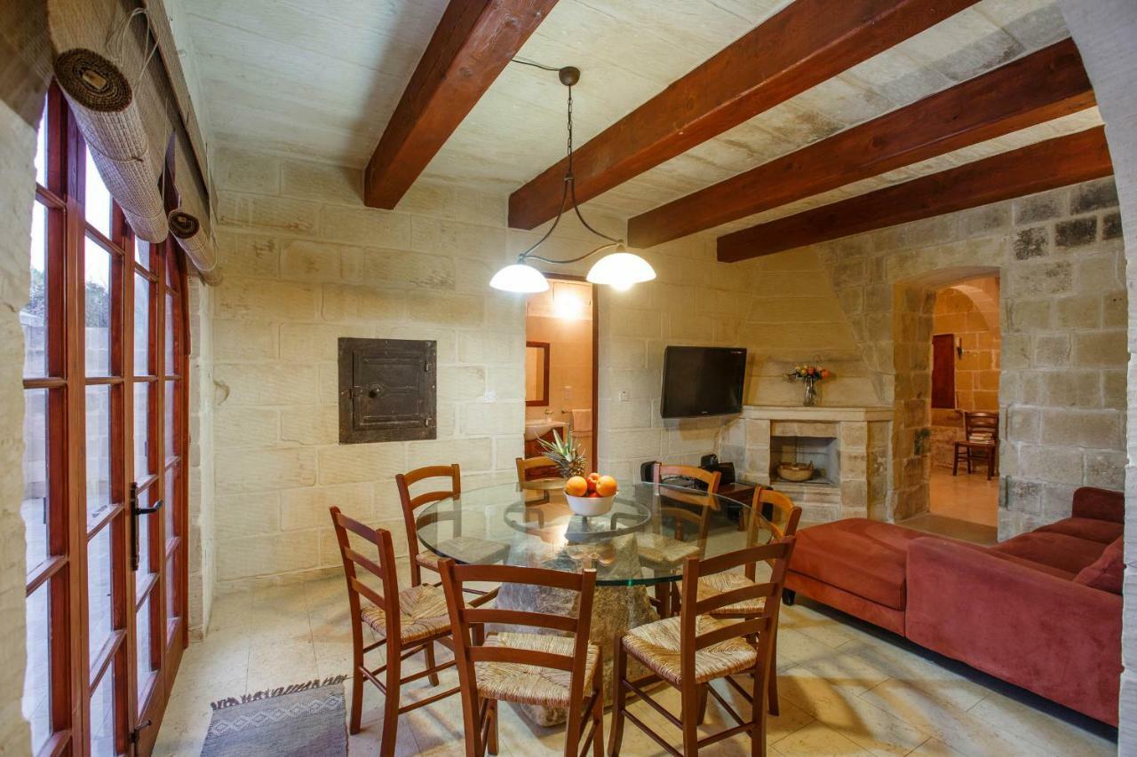 Għarb Il-Palma Holiday Farmhouse With Sunny Private Pool In Island Of Gozo المظهر الخارجي الصورة